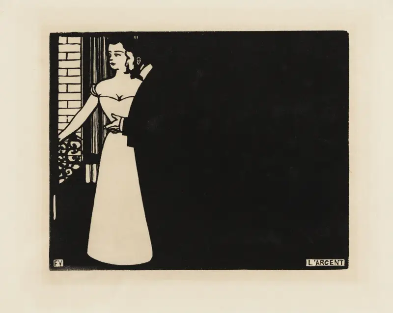 Money (Intimacies V) av Félix Vallotton