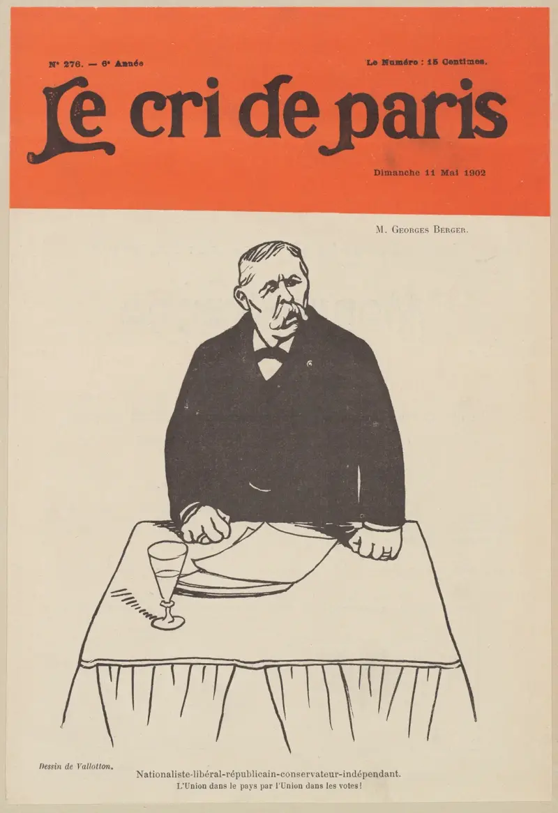 Nationaliste-libéral-republicain-conservateur-independant. L’Union dans le pays par l’Union dans les votes! von Félix Vallotton
