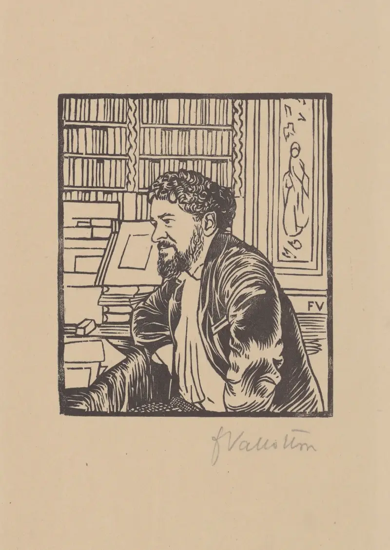 Octave Uzanne, Félix Vallotton