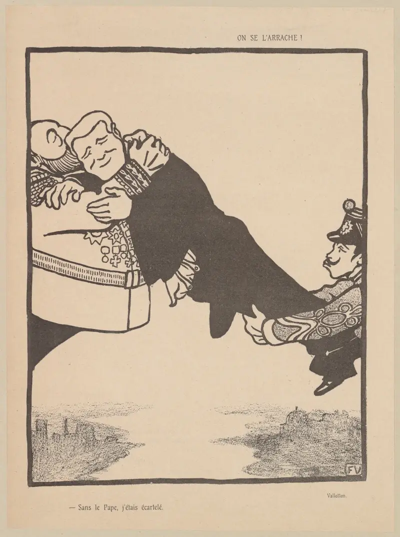 On se l’Arrache! von Félix Vallotton