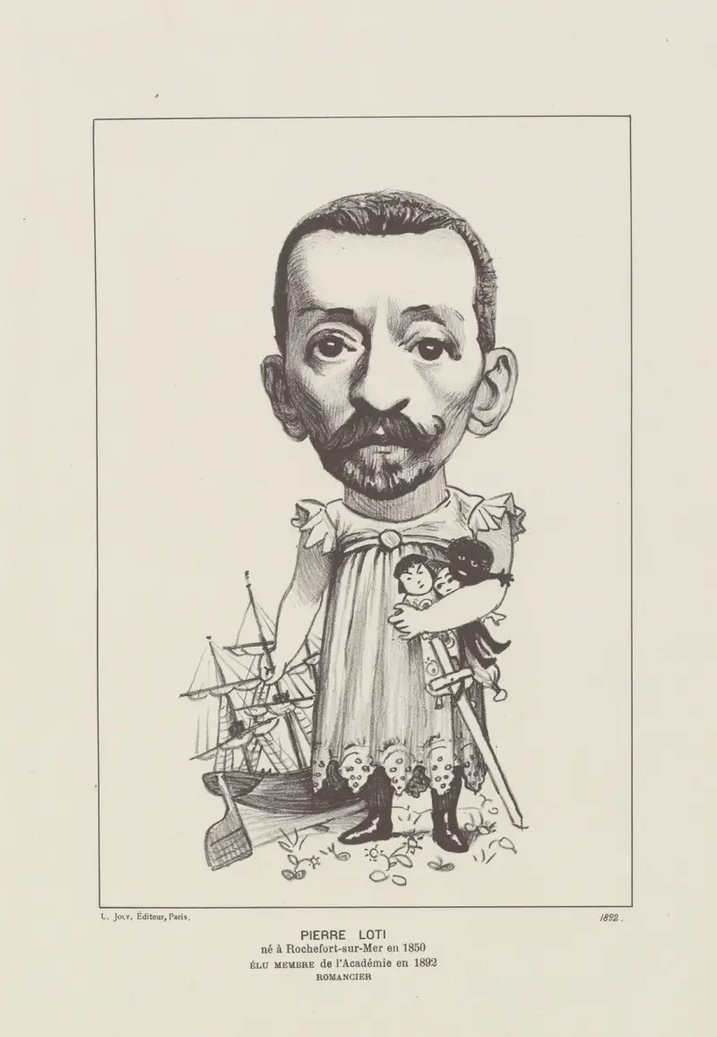 Pierre Loti av Félix Vallotton