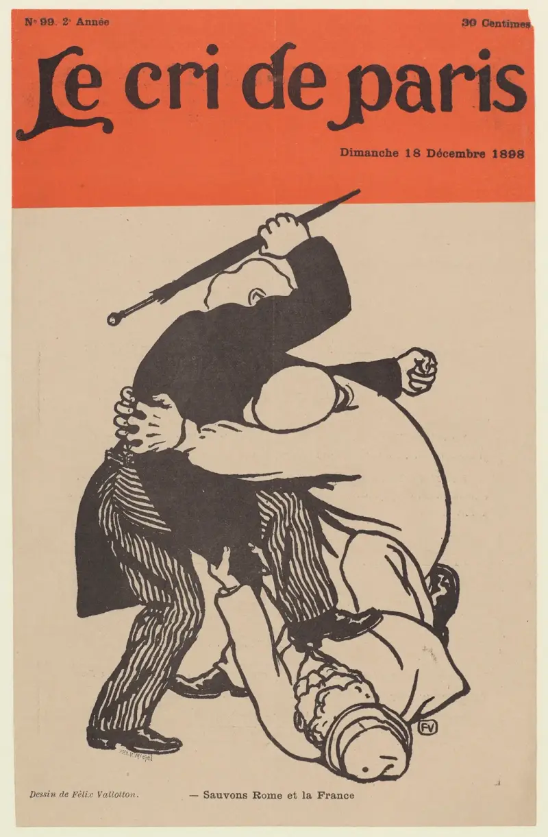 Låt oss rädda Rom och Frankrike av Félix Vallotton