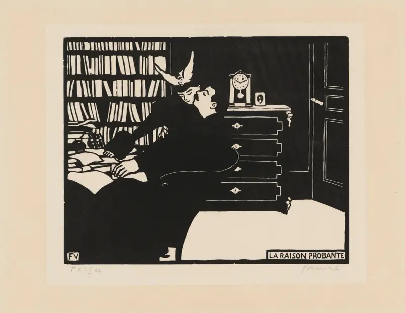 Přesvědčivý důvod (La Raison probante), Félix Vallotton