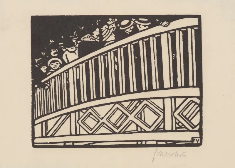 Der rollende Gehsteig von Félix Vallotton
