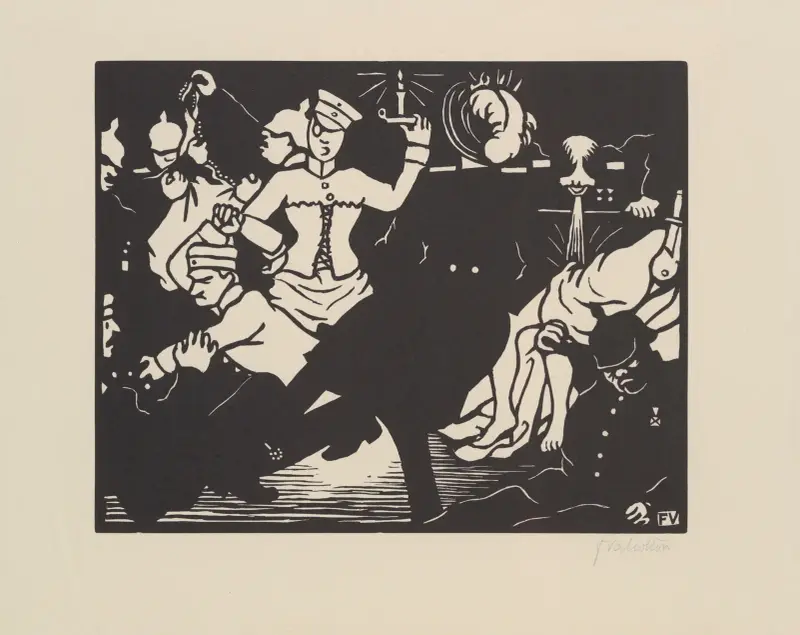Orgien, Félix Vallotton
