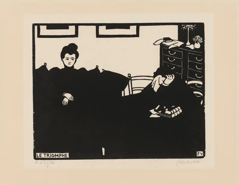 Triumph (Le Triomphe) av Félix Vallotton