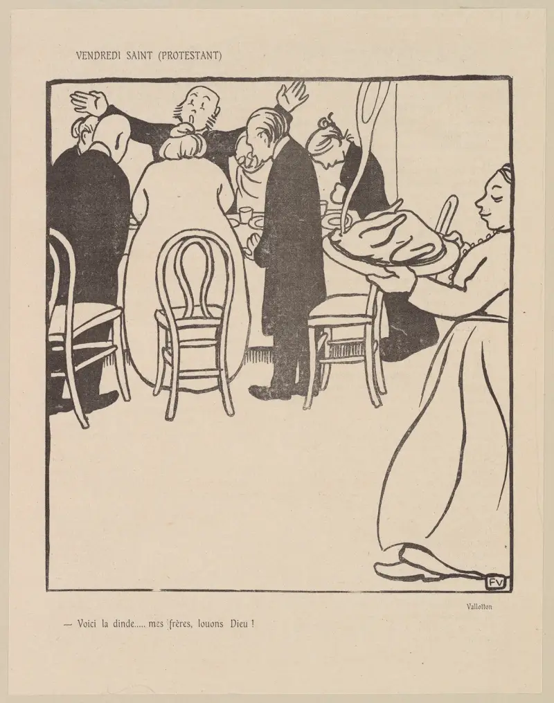 Karfreitag (protestantisch) von Félix Vallotton