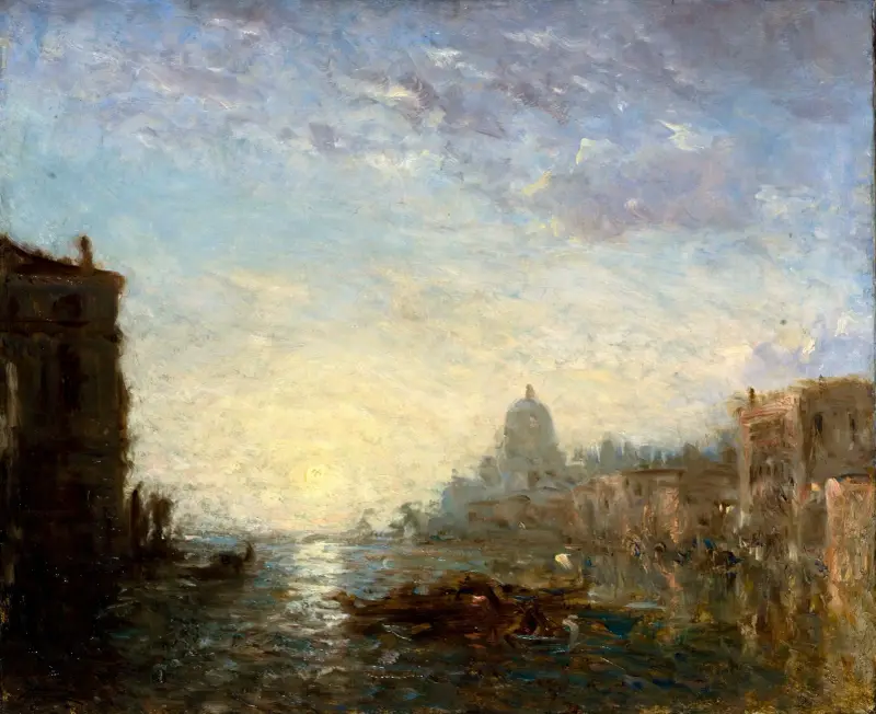 La Salute, Effet De Matin av Félix Ziem