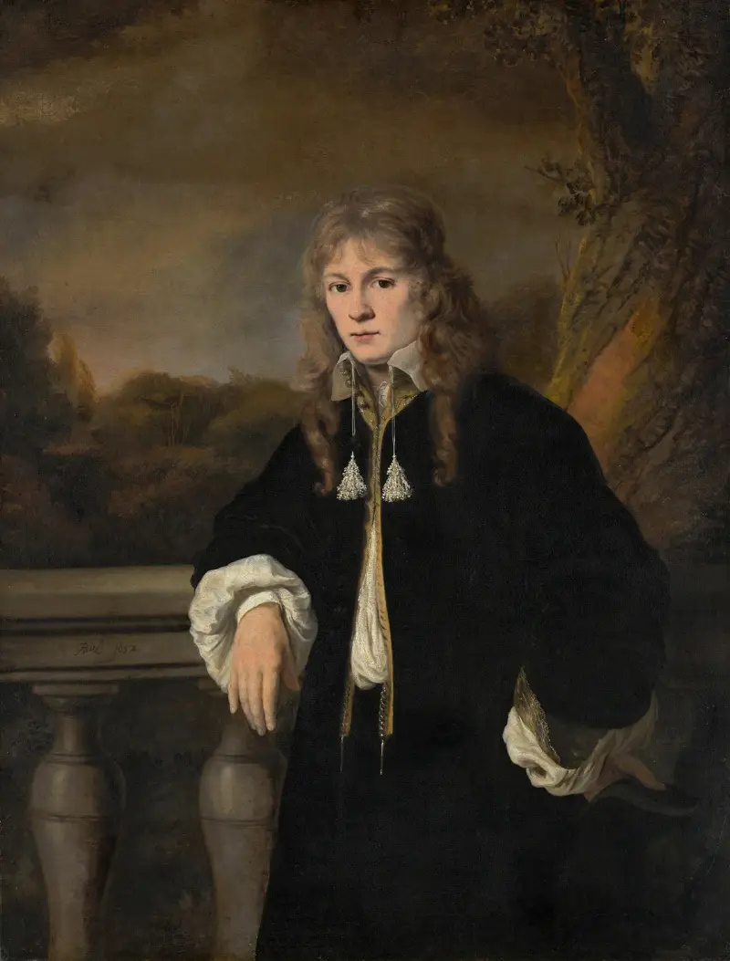 Porträtt av en ung man av Ferdinand Bol