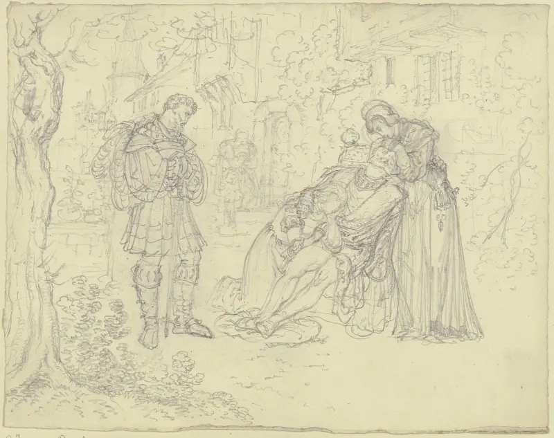 Der Tod des Götz von Berlichingen von Ferdinand Fellner