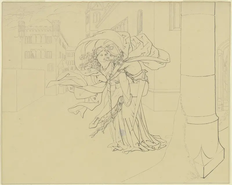 Eginhard and Emma av Ferdinand Fellner