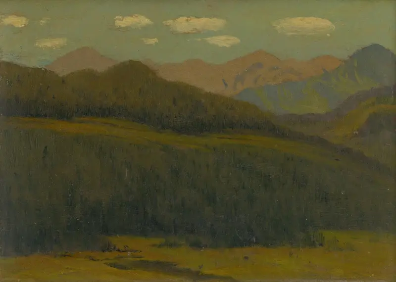 Landscape, 1894 av Ferdinand Katona