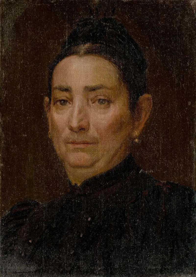 Porträtt av en gammal kvinna av Ferdinand Katona