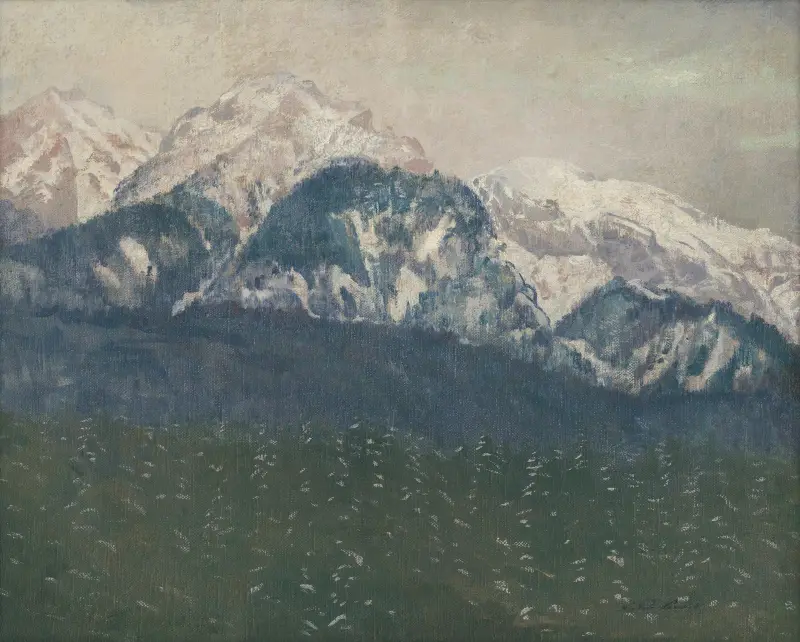 Blick auf die Hohe Tatra von Ferdinand Katona