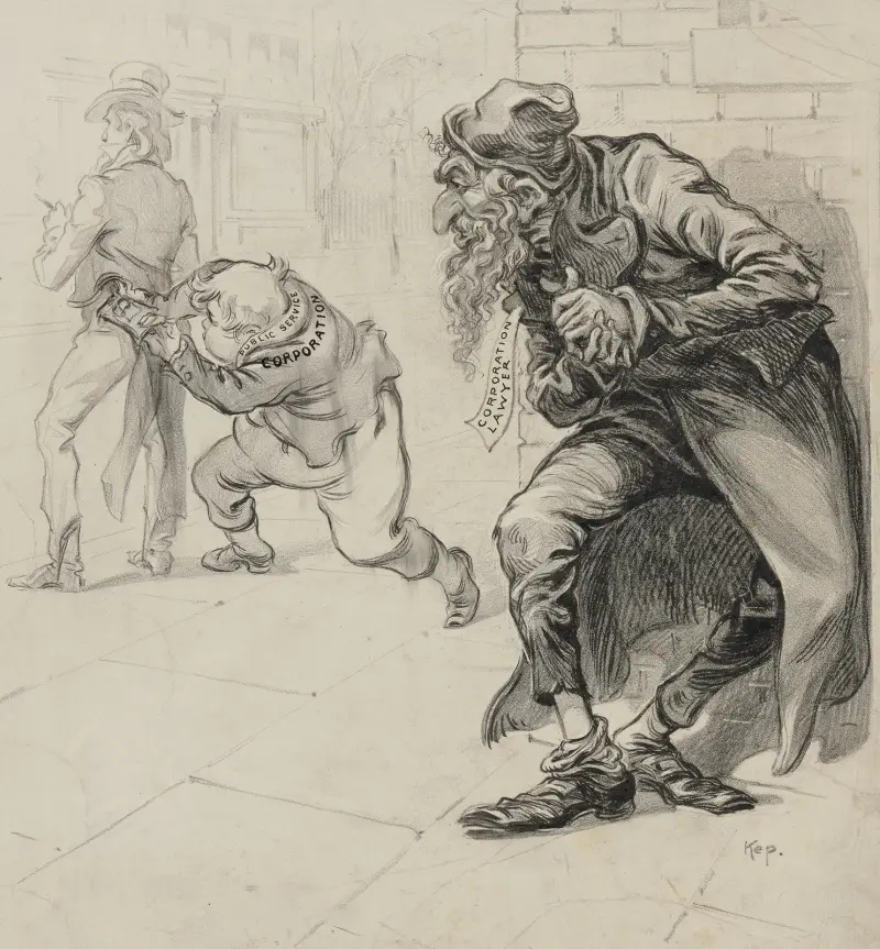 The American Fagin av Joseph Ferdinand Keppler
