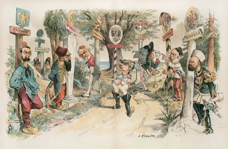 Europas 'enfant terrible' av Joseph Ferdinand Keppler