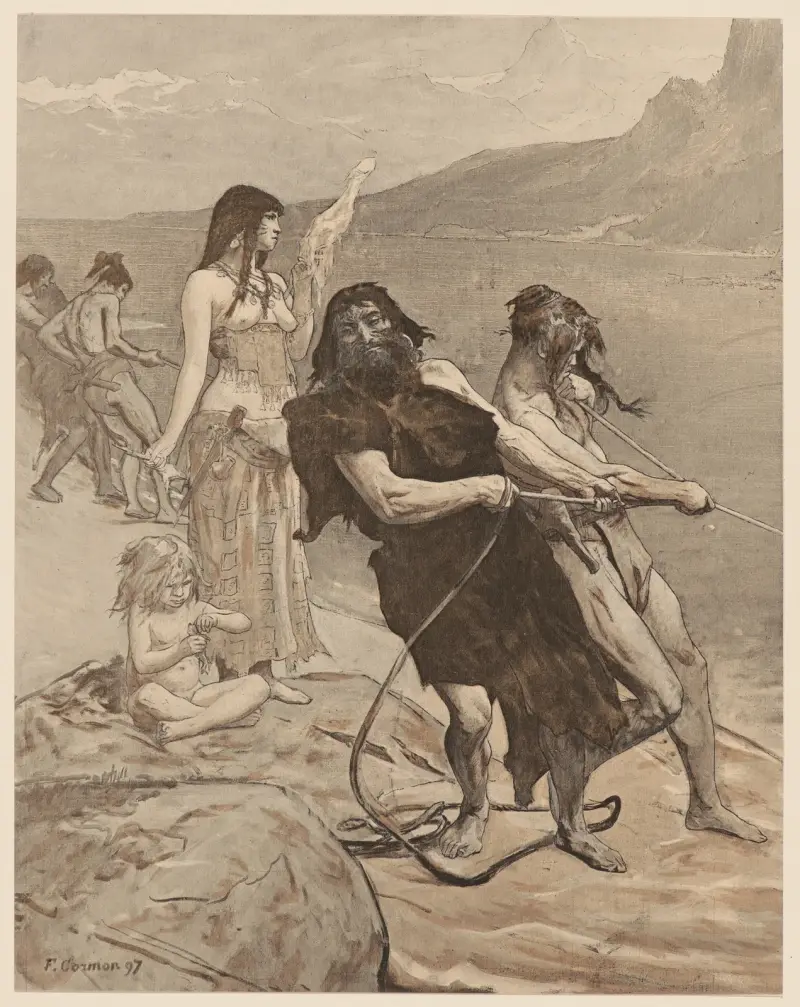 La pêche av Fernand Cormon