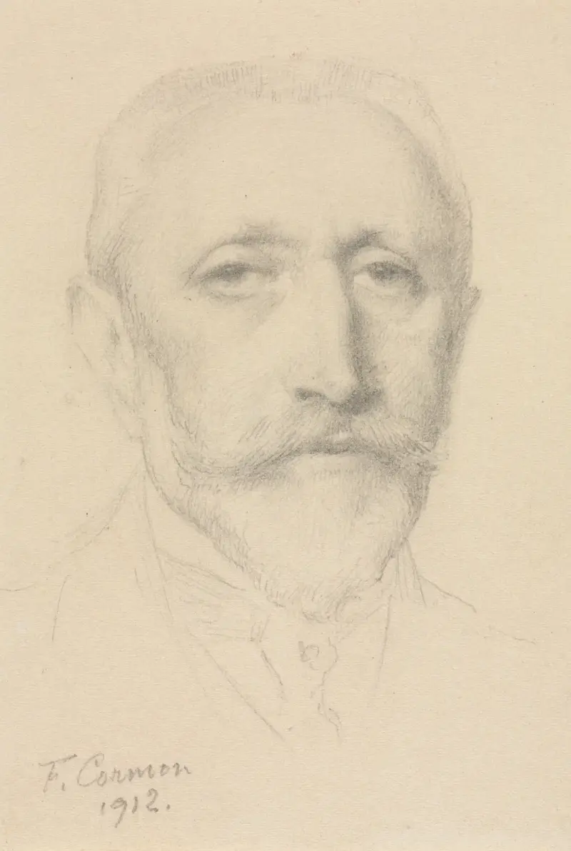 Selbstporträt von Fernand Cormon
