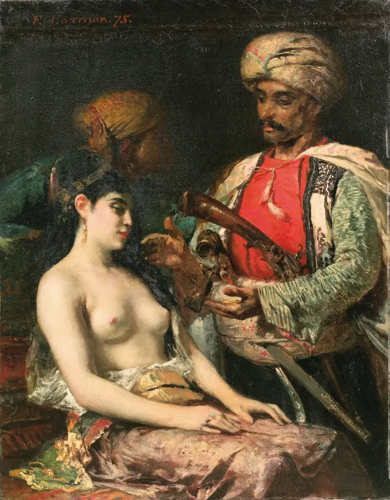 The New Favourite av Fernand Cormon