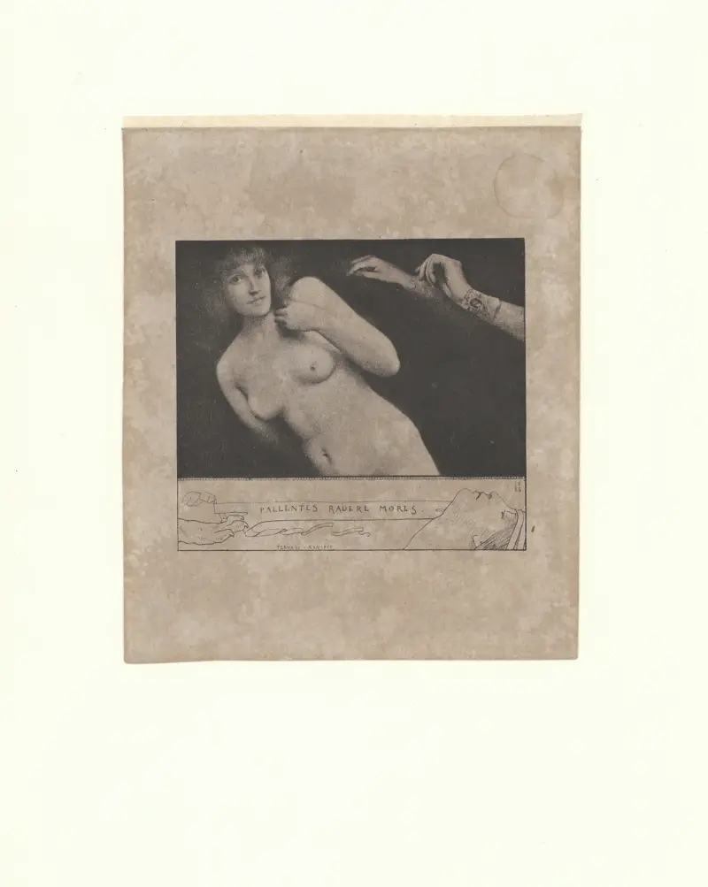 Med Joséphin Péladan. Pallentes radere mores av Fernand Khnopff