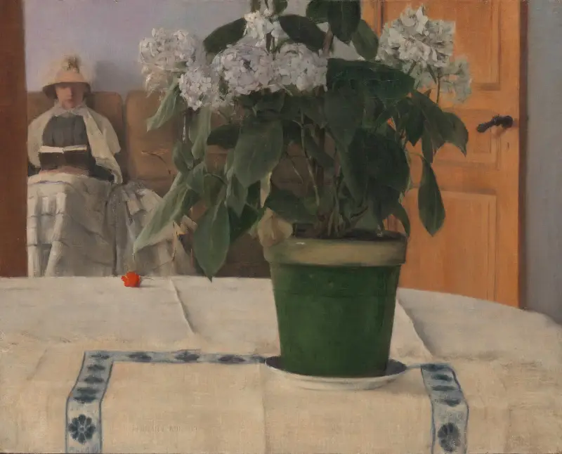 Hortensia av Fernand Khnopff