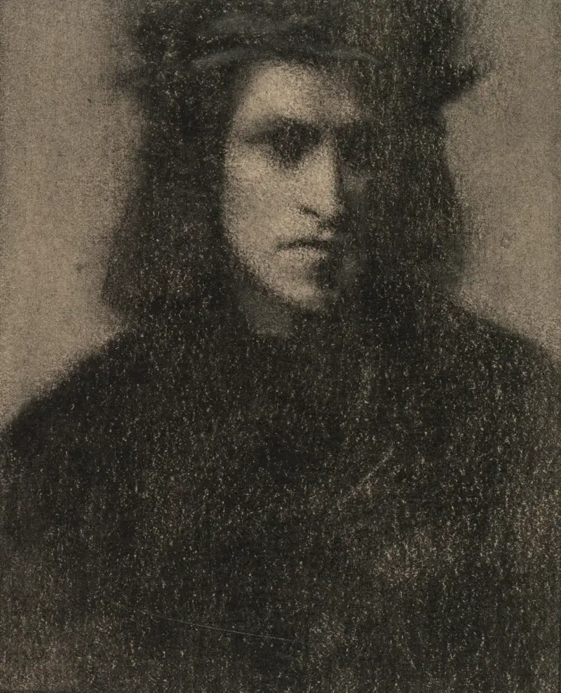 Ung man i renässansdräkt av Fernand Khnopff