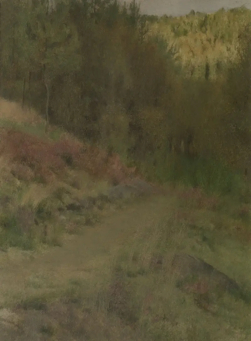 Krajina ve Fosset, Fernand Khnopff
