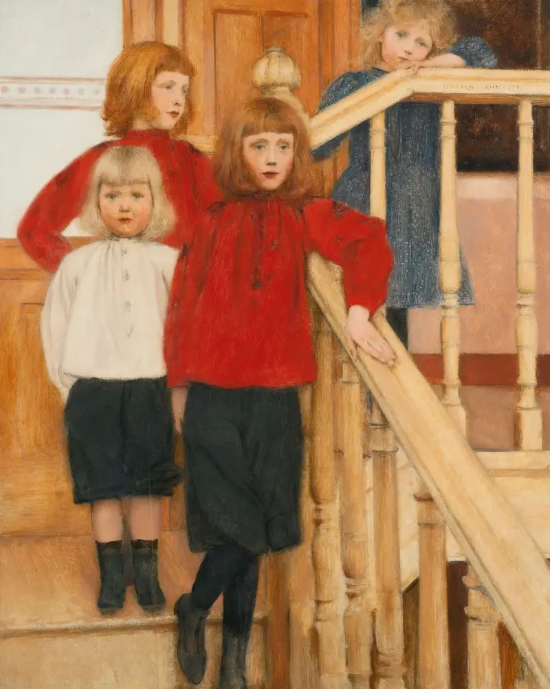Herr Neves barn av Fernand Khnopff