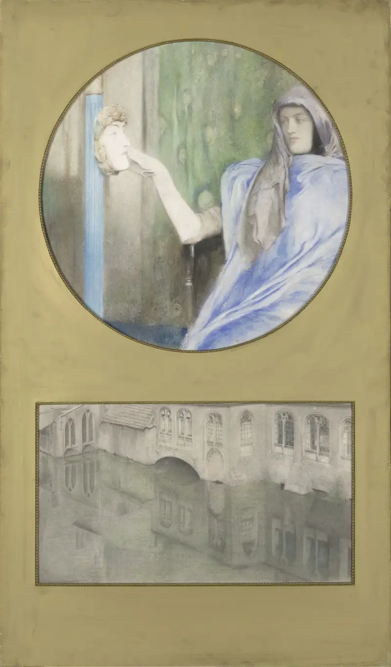 Tajne odbicie, Fernand Khnopff