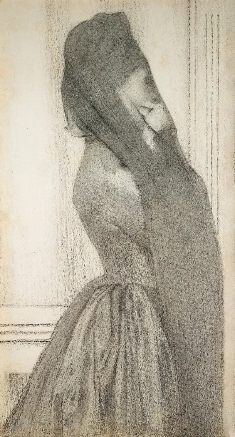 The Veil, Fernand Khnopff
