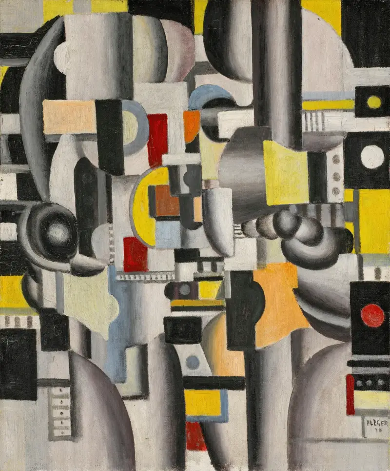Composition, 1920 – nr 2 av Fernand Léger