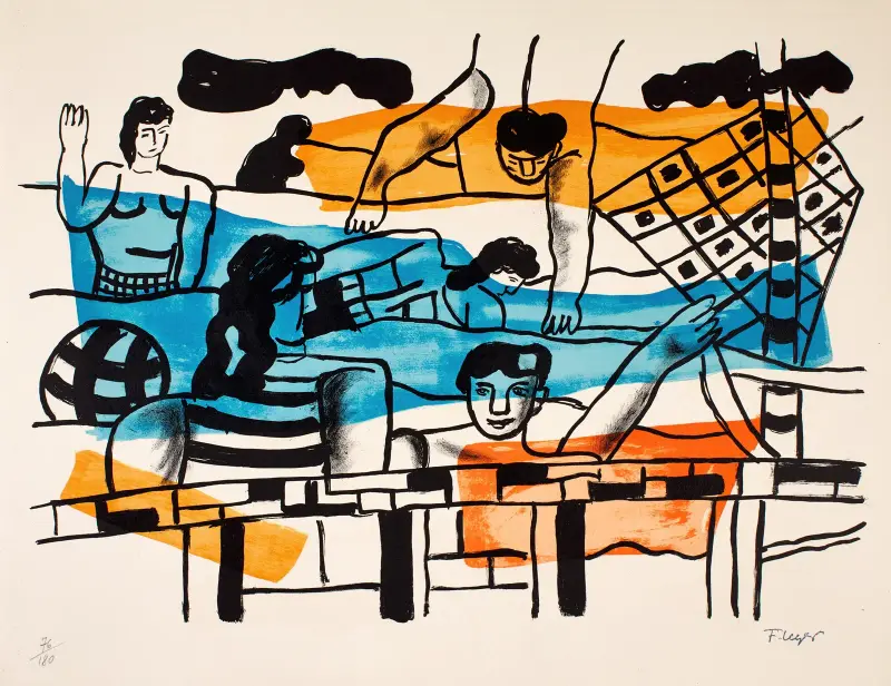 Der Pool von Fernand Léger