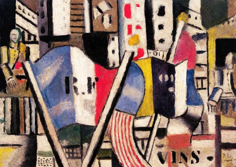 Le 14 juillet 1918 à Vernon av Fernand Léger
