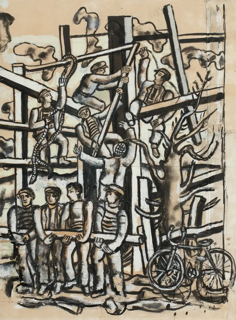Rowerzyści, Fernand Léger
