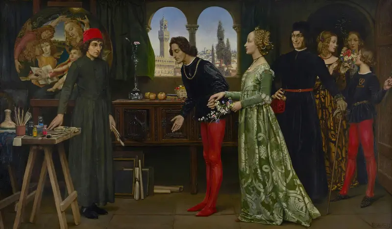 Botticellis Atelier von Eleanor Fortescue-Brickdale