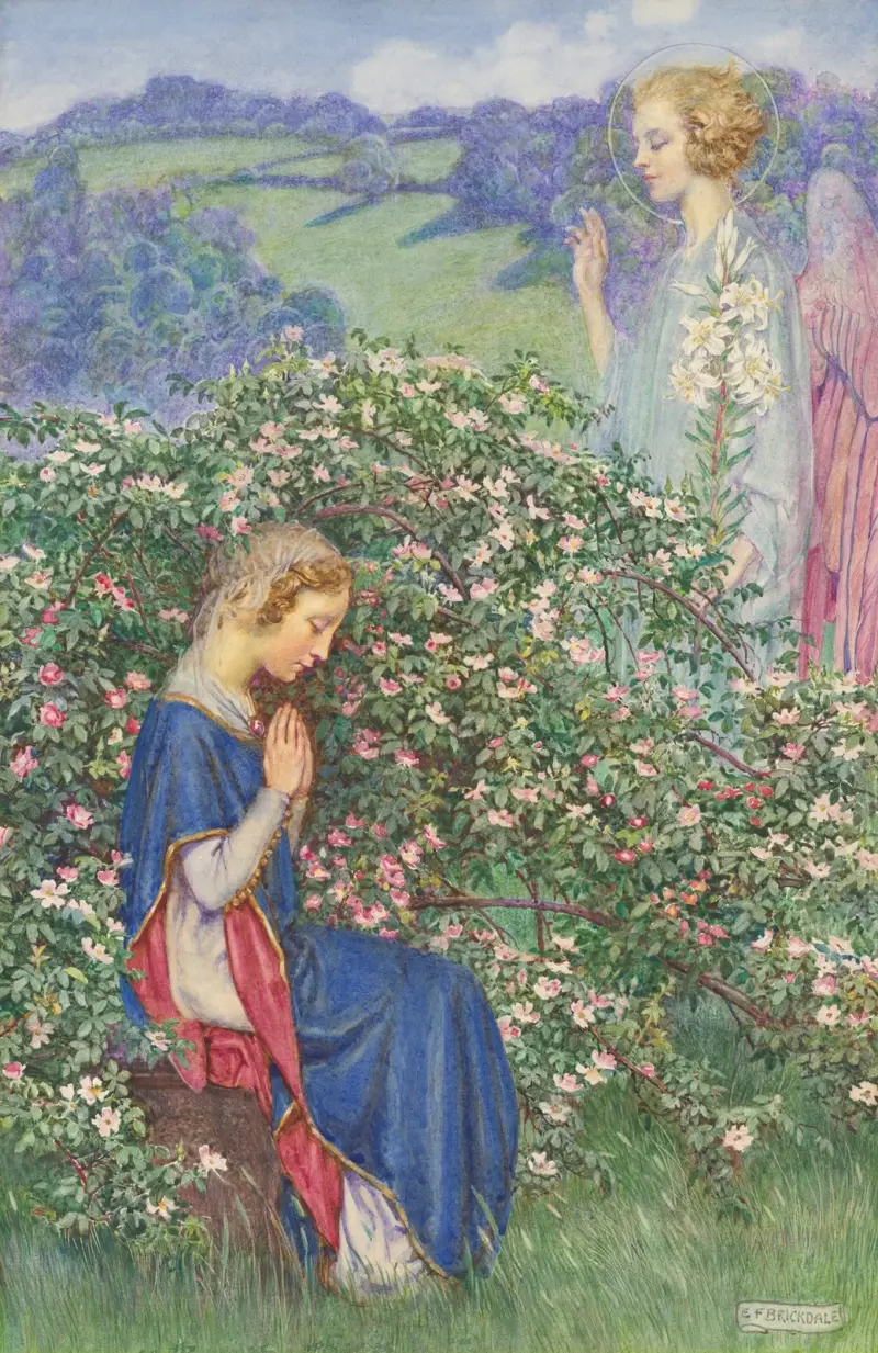 Rosens födelse av Eleanor Fortescue-Brickdale