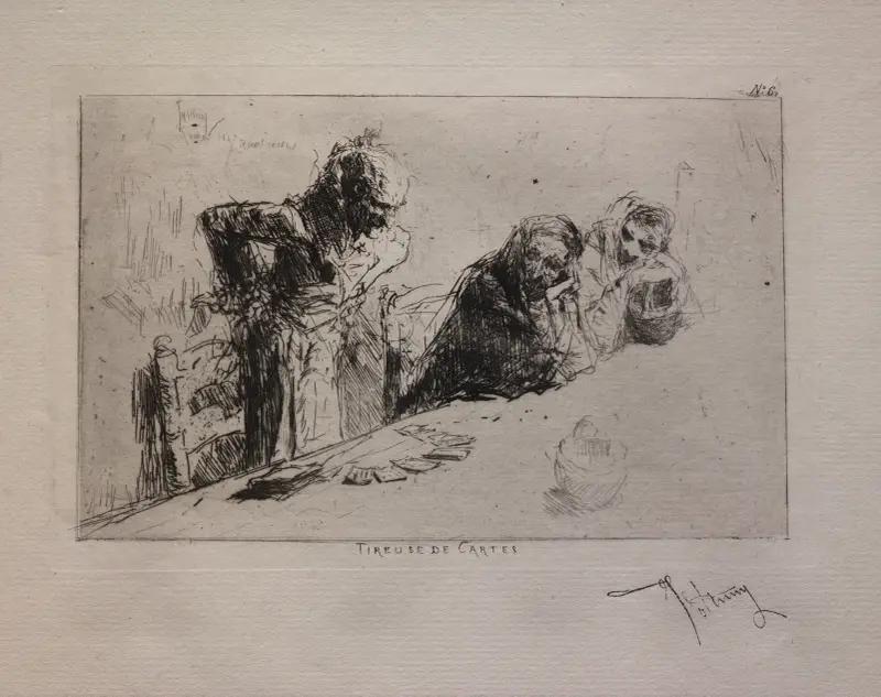 Wahrsagerin von Mariano Fortuny Marsal
