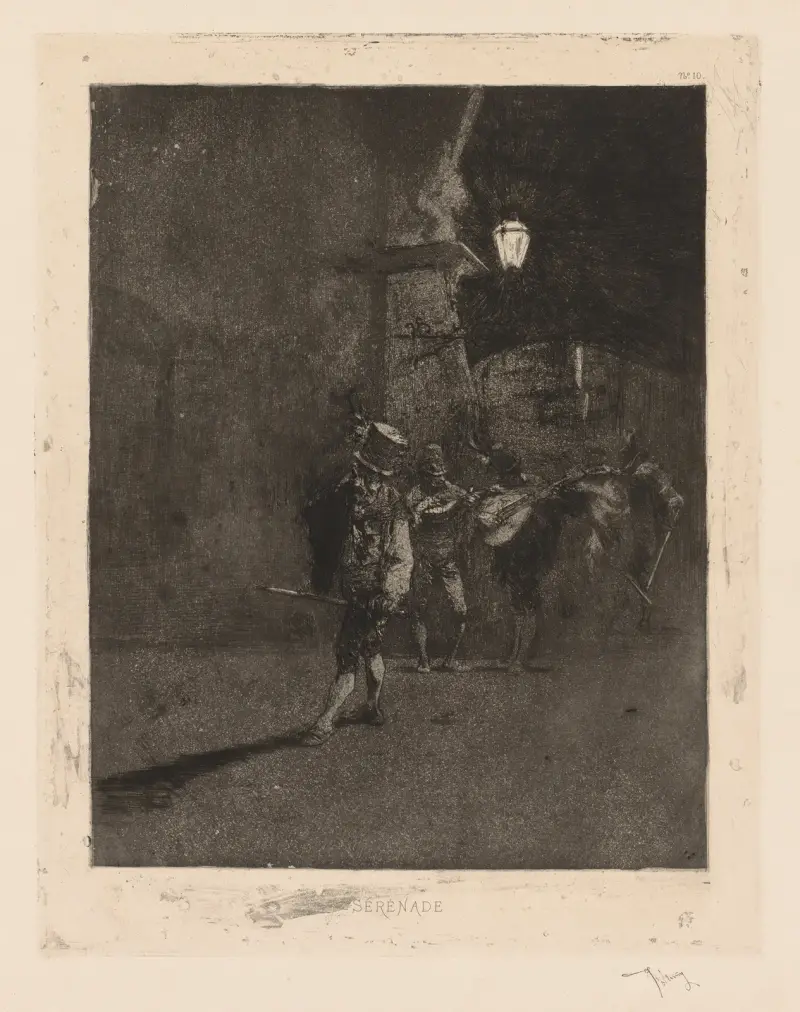 Serenade von Mariano Fortuny Marsal