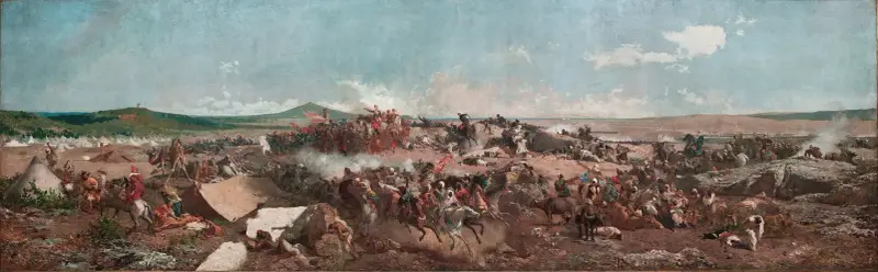 Slaget vid Tétouan av Mariano Fortuny Marsal