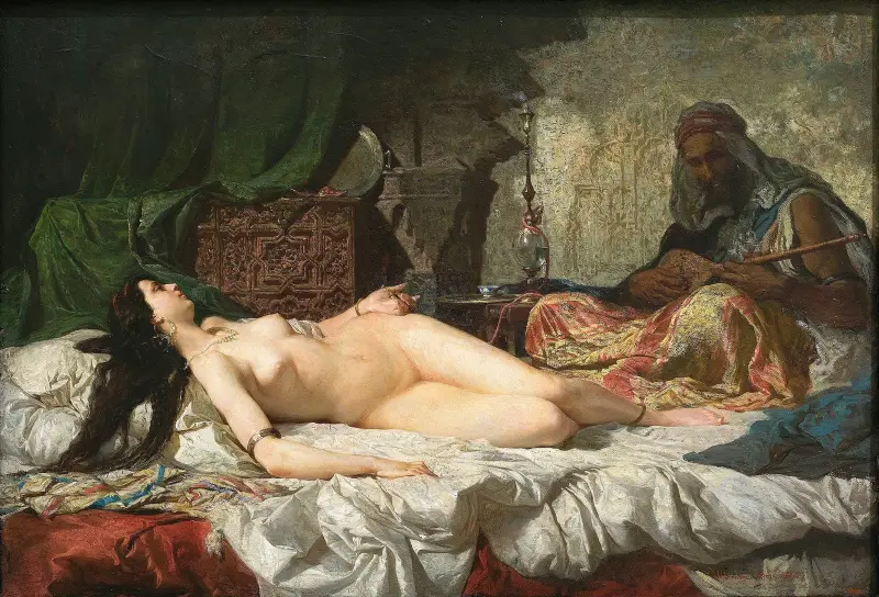 Die Odaliske von Mariano Fortuny Marsal