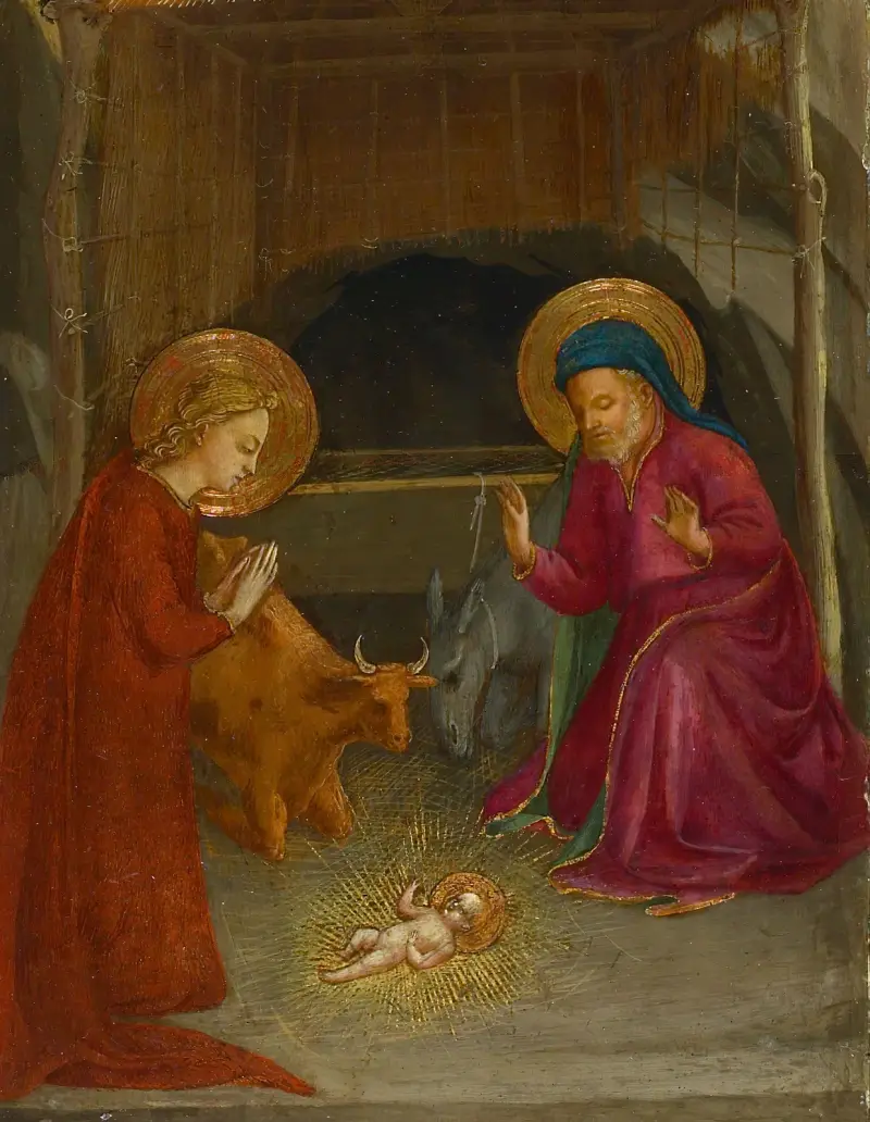 Christi Geburt von Fra Angelico