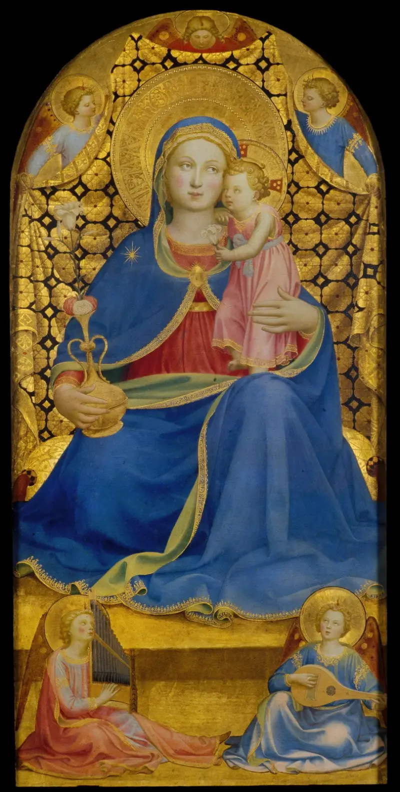 Madonna der Demut, 1433 von Fra Angelico