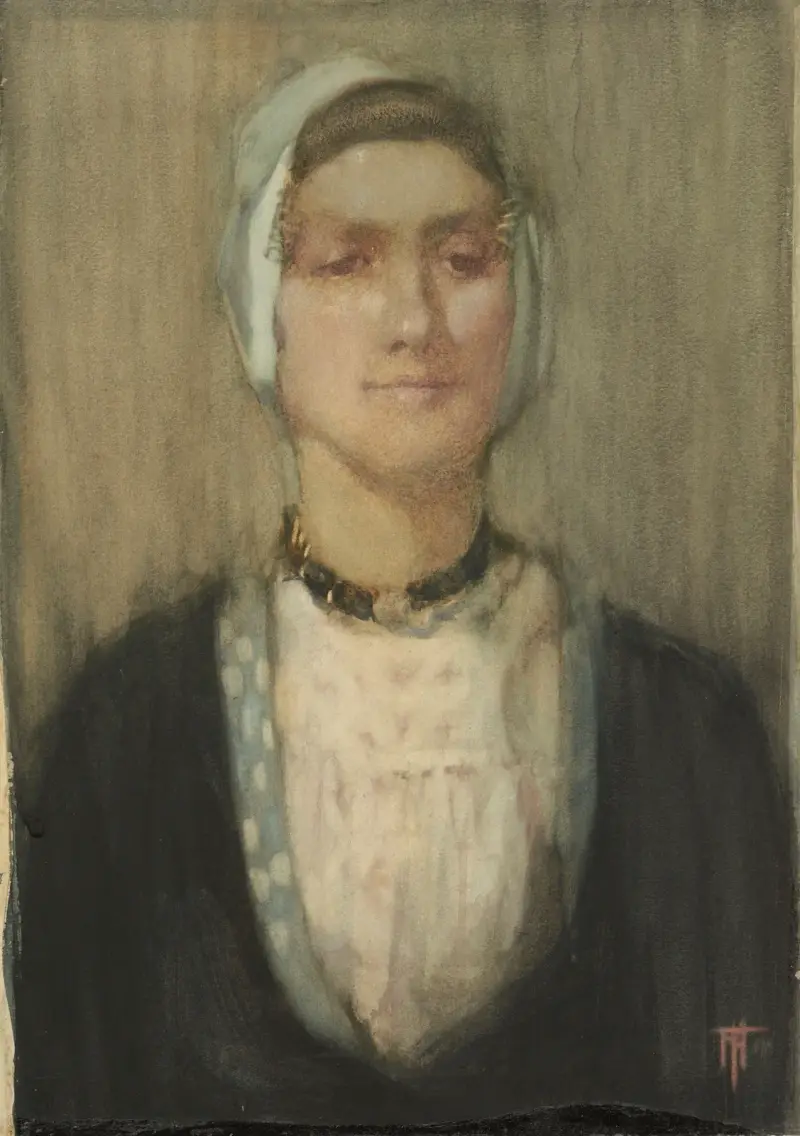 En holländsk flicka av Frances Hodgkins