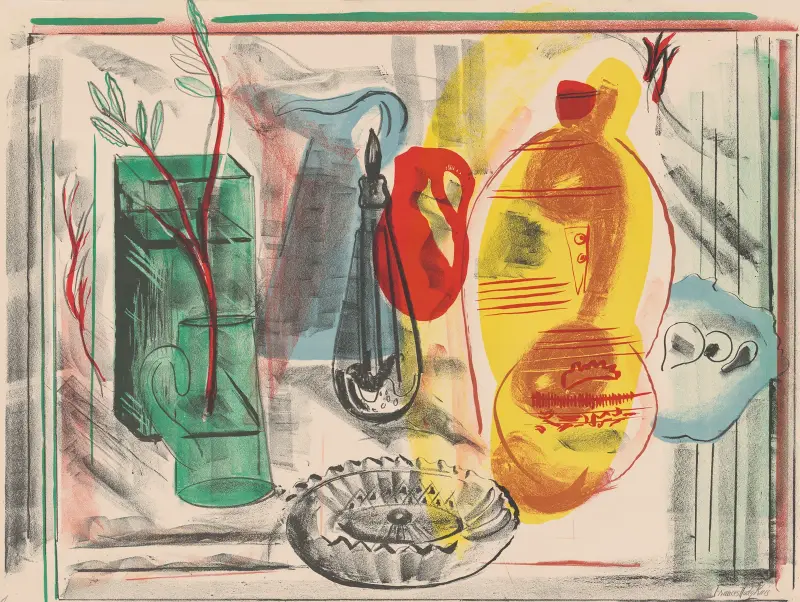 Anordnung von Krügen von Frances Hodgkins