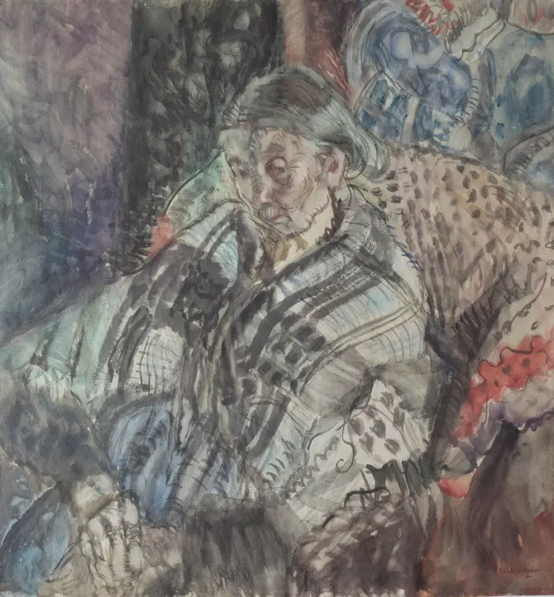 Bretonischer Bauer von Frances Hodgkins