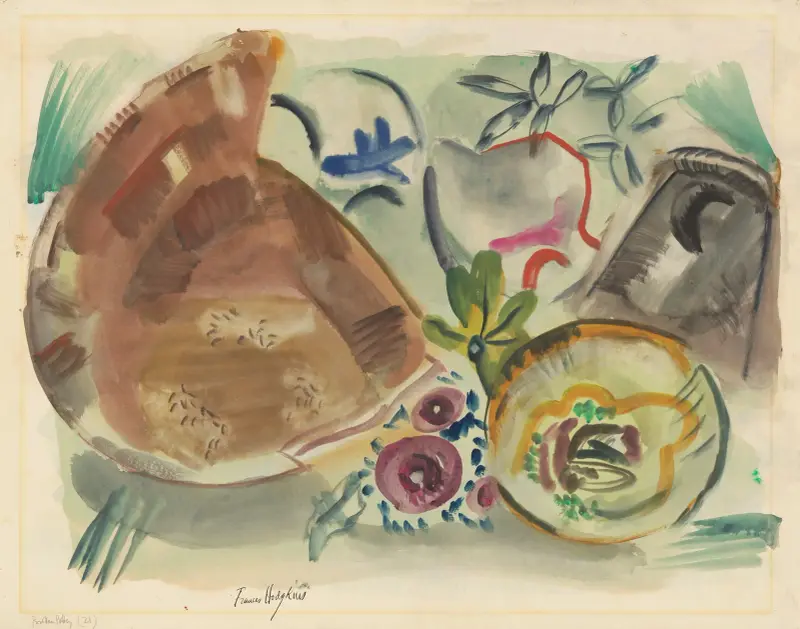 Broken pottery av Frances Hodgkins