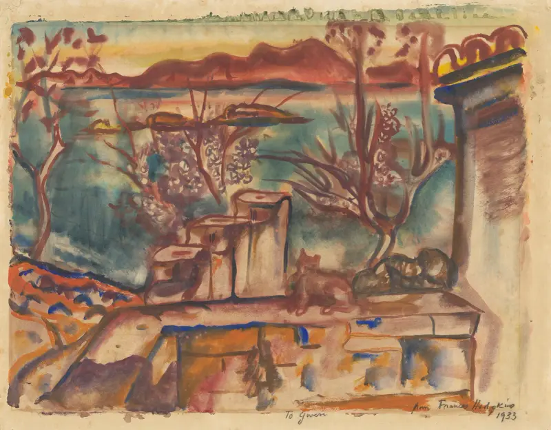 Ibiza, Balearic Islands av Frances Hodgkins