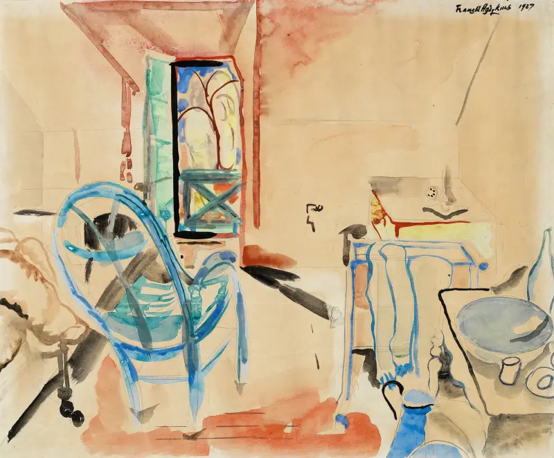 Interieurszene von Frances Hodgkins