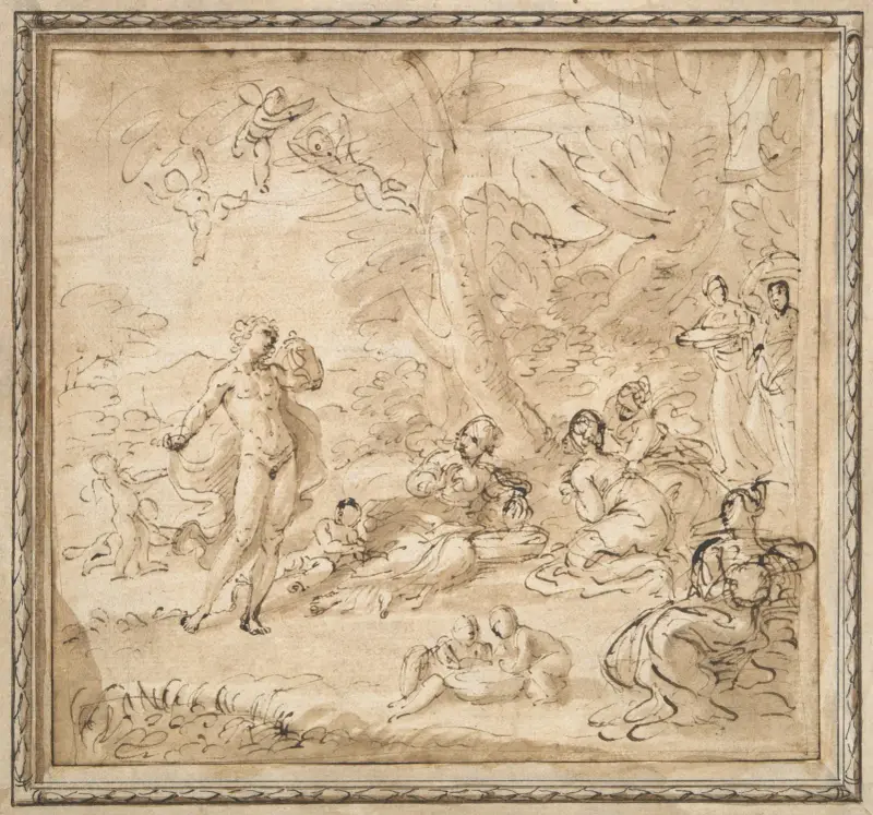 Apollo i Dafne, Pier Francesco Mola