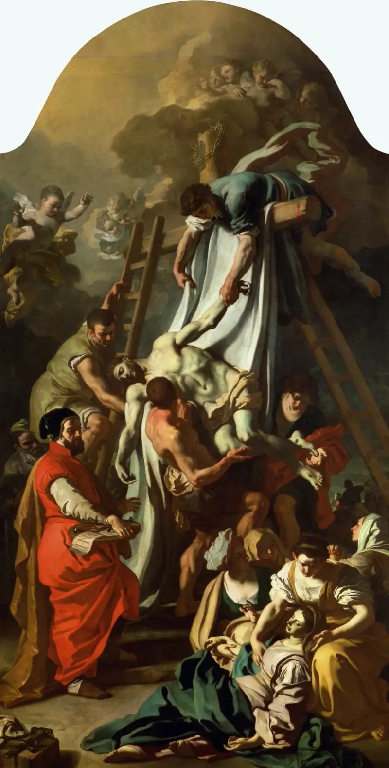 Die Kreuzabnahme von Francesco Solimena